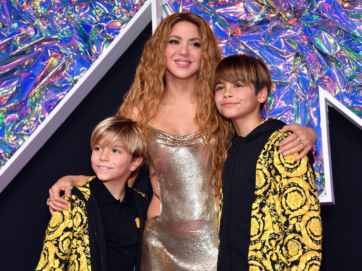 Shakira attends VMAs alongside her two sons she shares with ex Gerard Piqué