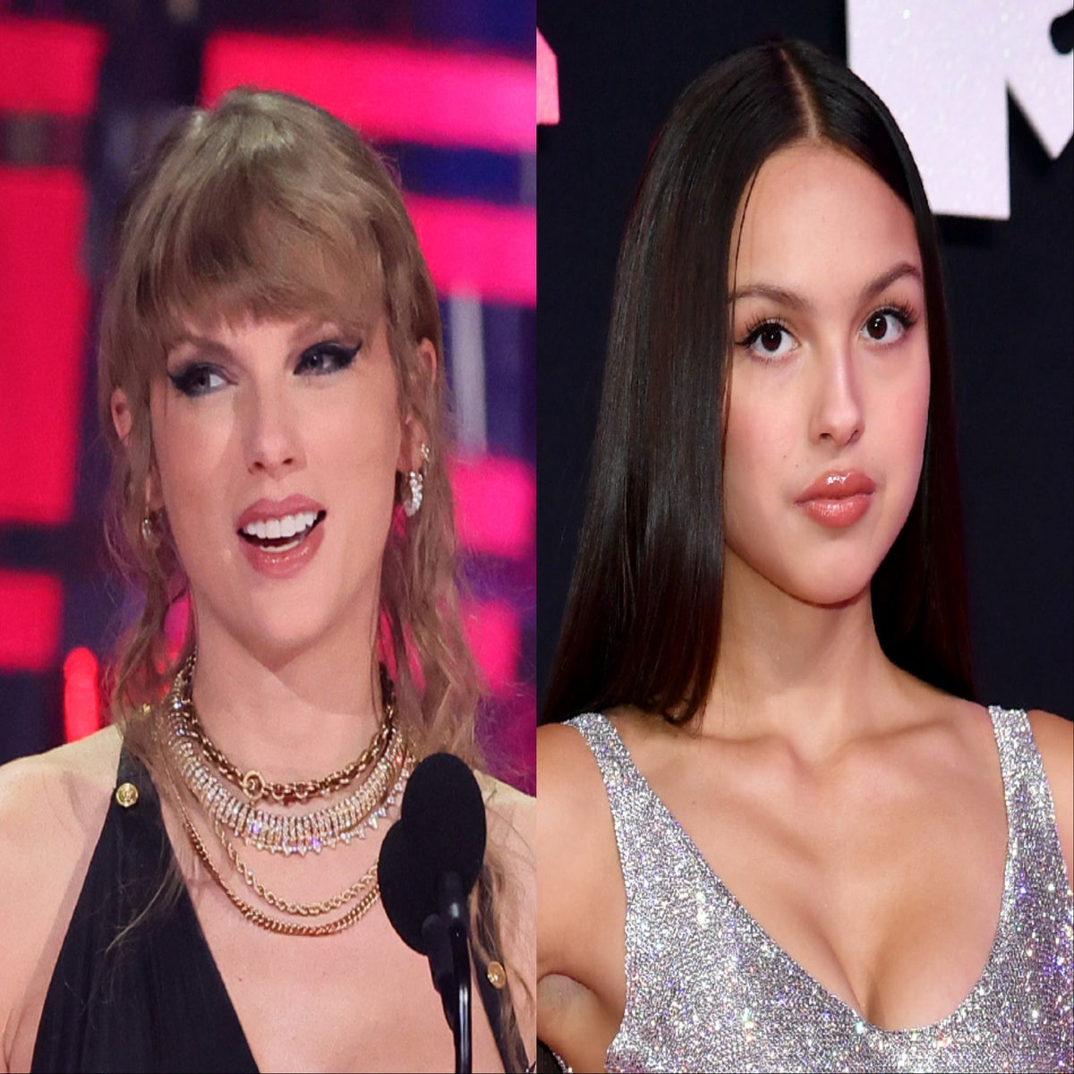 A Treta entre Taylor Swift e a Olivia Rodrigo #oliviarodrigo #taylorsw