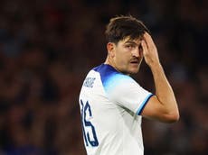 Harry Maguire’s mother hits out at ‘disgraceful’ criticism of England and Man United defender