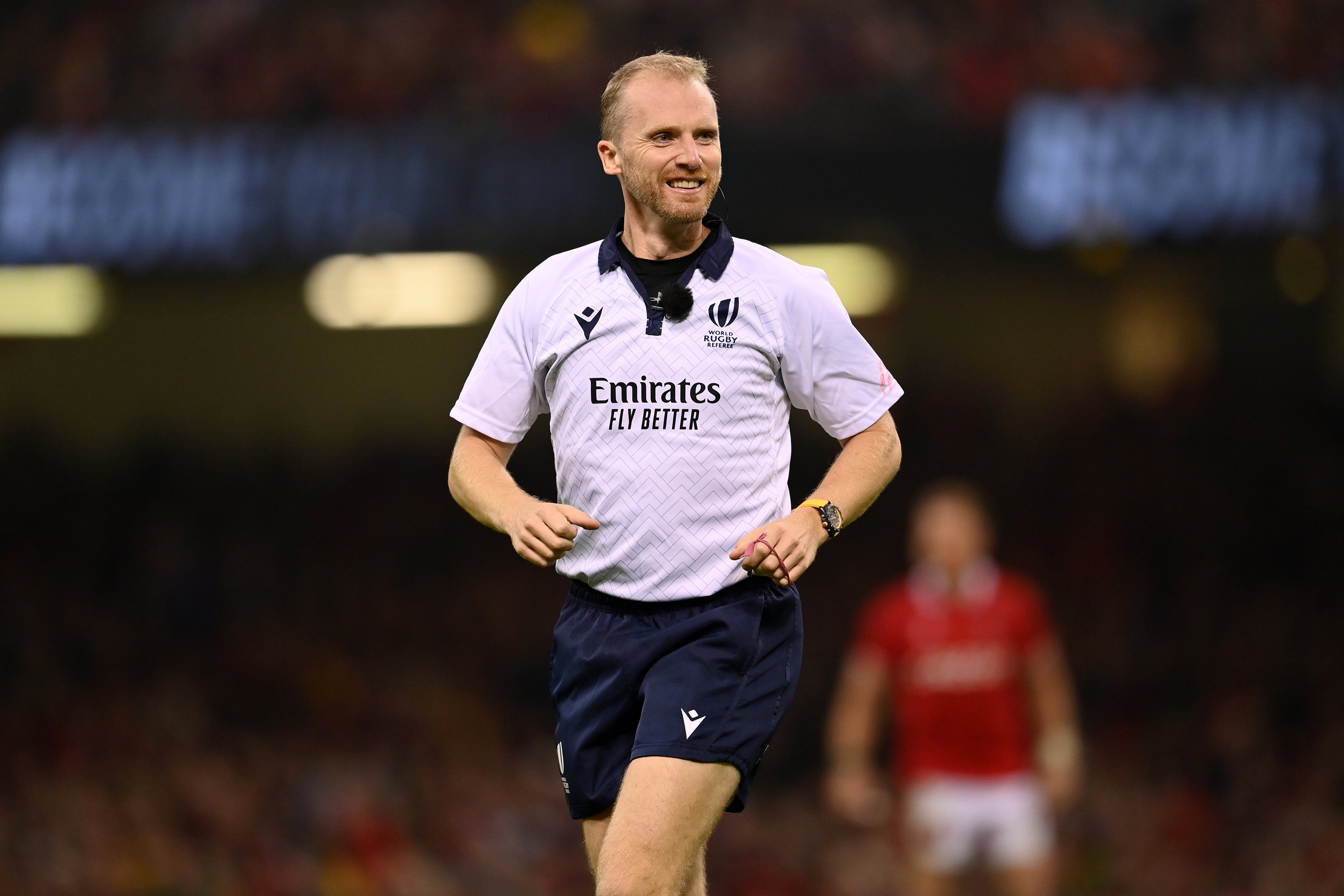 Wayne Barnes returns for another Rugby World Cup as a referee