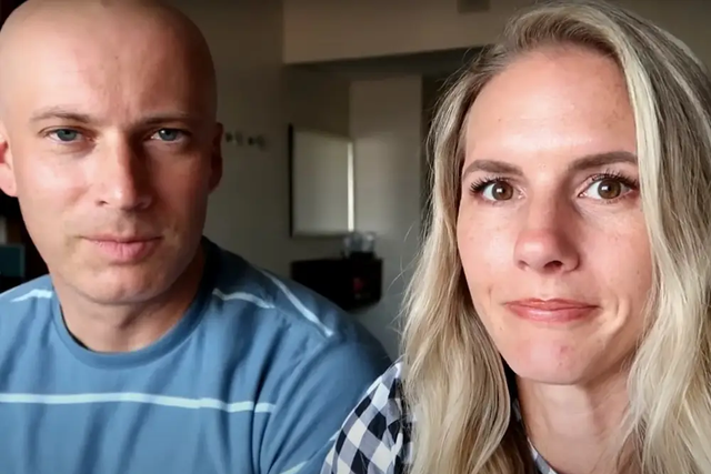 <p>The husband of disgraced Utah parenting blogger Ruby Franke has filed for divorce</p>