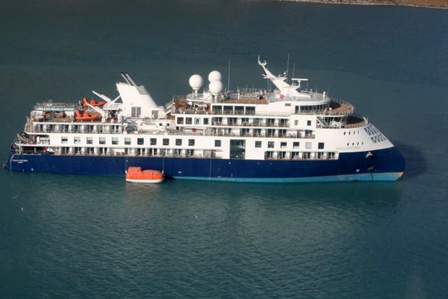 Greenland Ship Aground