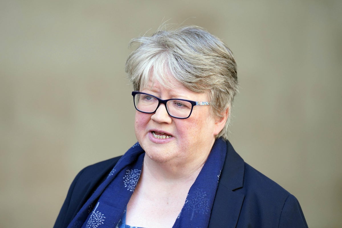 Environment secretary Therese Coffey blames wrong kind of rain for Storm Babet floods