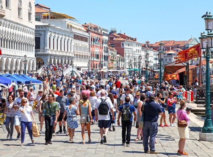Day trippers to Venice will be charged €5 to enter the historic centre
