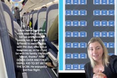 Plane passenger calls out father for leaving his wife with children while he has ‘kid-free flight’