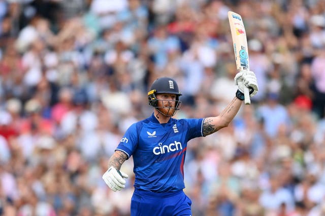 <p>Ben Stokes scored his first ODI century since 2017 as England take charge against New Zealand at the Oval</p>