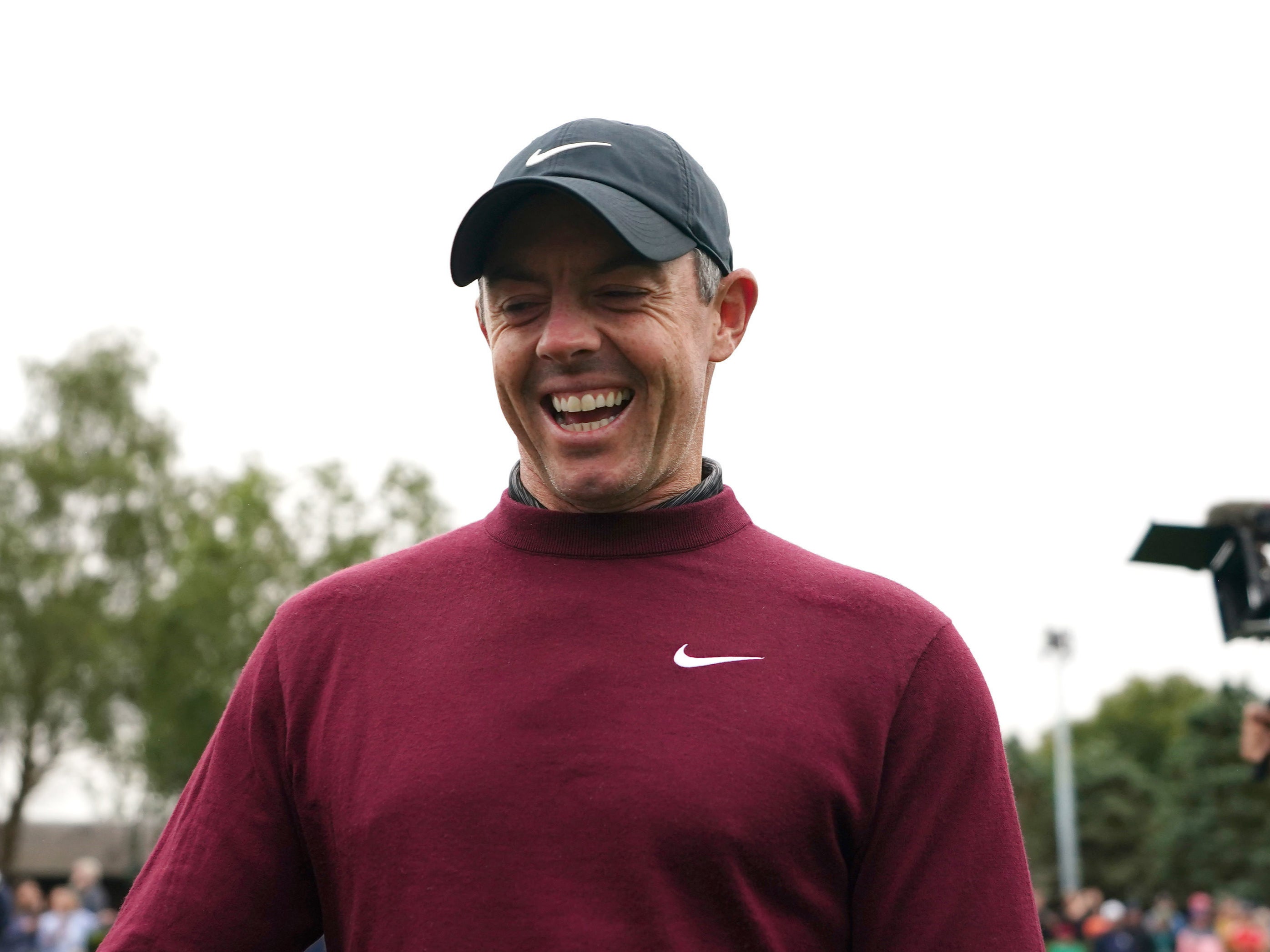 Rory McIlroy during the Pro-Am ahead of the 2023 BMW PGA Championship at Wentworth Golf Club