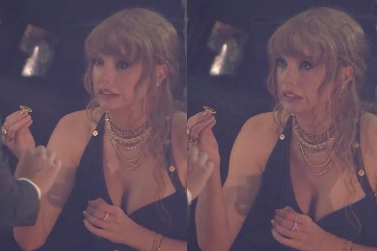 Taylor Swift reacts on camera after breaking her $12,000 ring at the ...