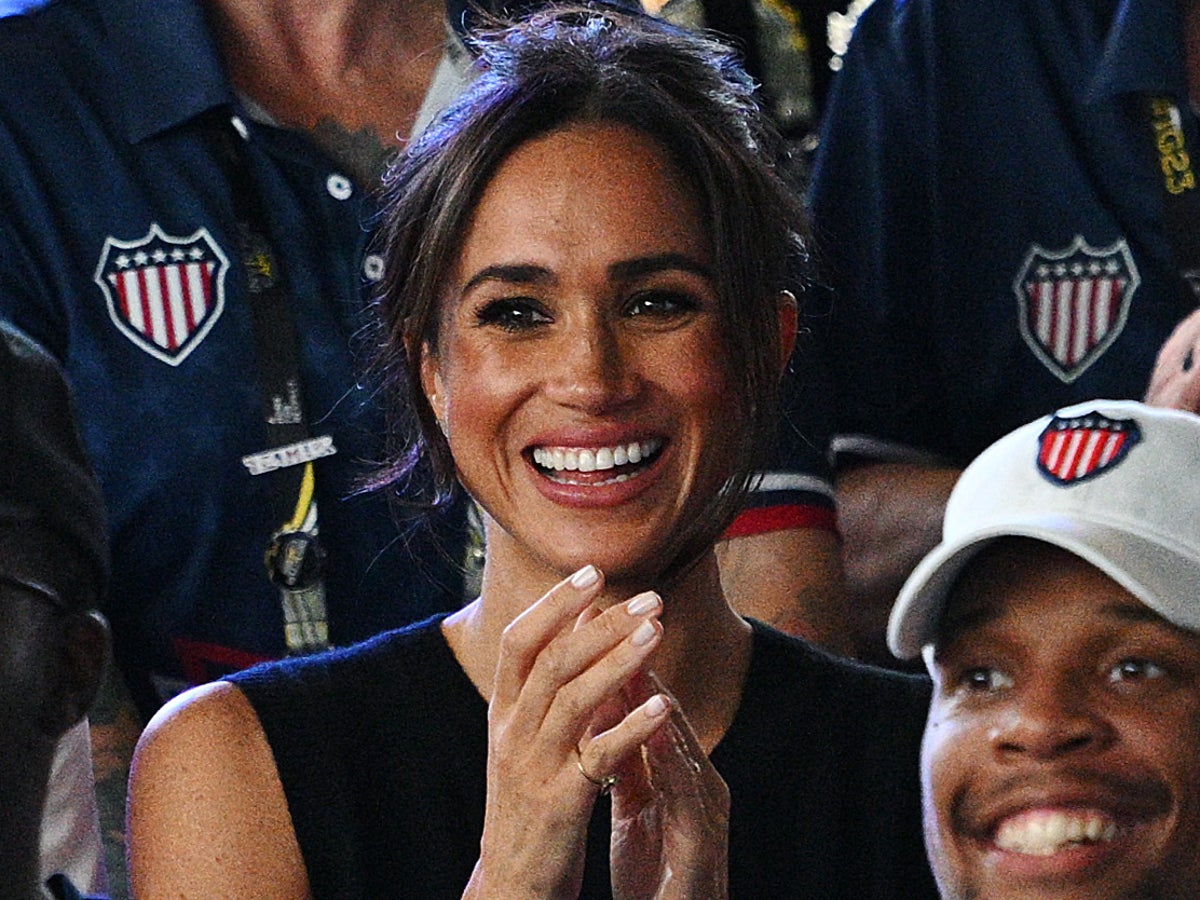 Meghan Markle spotted without her engagement ring at Invictus Games