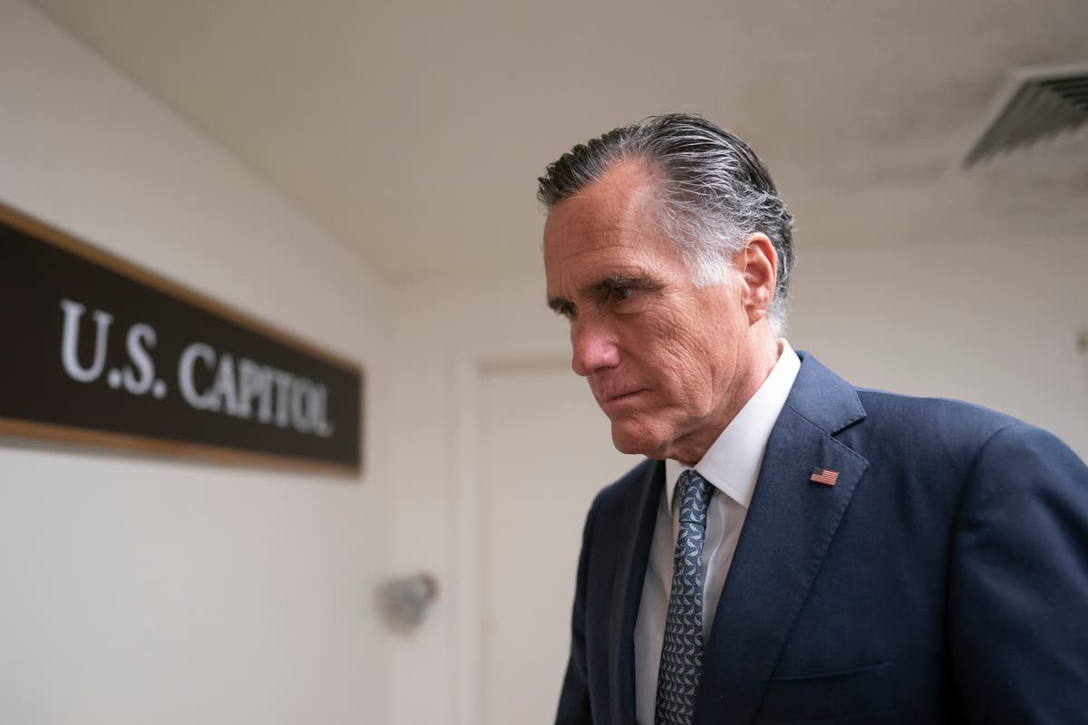 Utah GOP Sen. Mitt Romney, former presidential candidate and governor