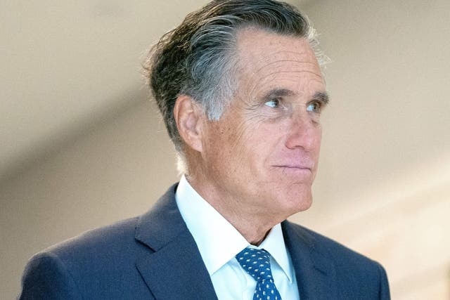 <p>US Senator Mitt Romney, Republican from Utah</p>