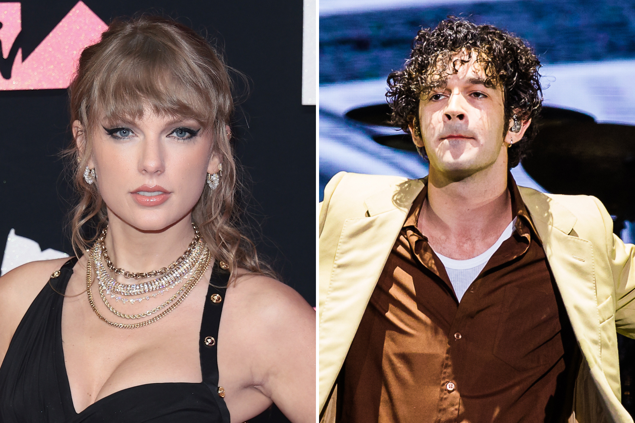 Taylor Swift briefly dated Matty Healy last year