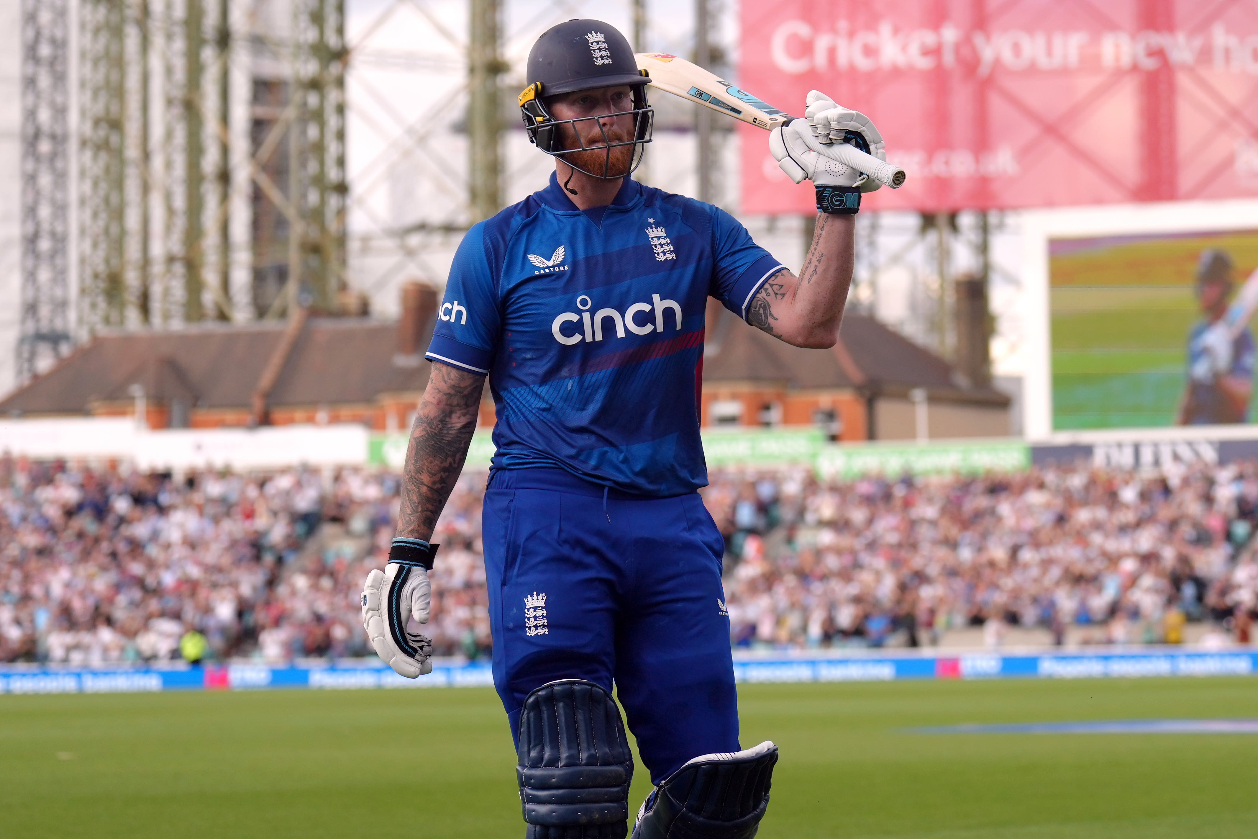 Ben Stokes set an England record in the victory over New Zealand (John Walton/PA)