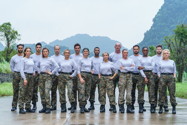 The new recruits on Celebrity SAS: Who Dares Wins series five (Channel 4/PA)