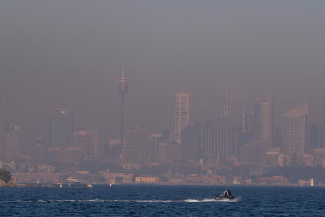 Australia Smoke Haze