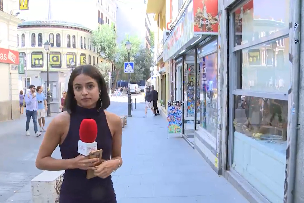 Outcry after Isa Balado reporter ‘groped’ live on air | The Independent