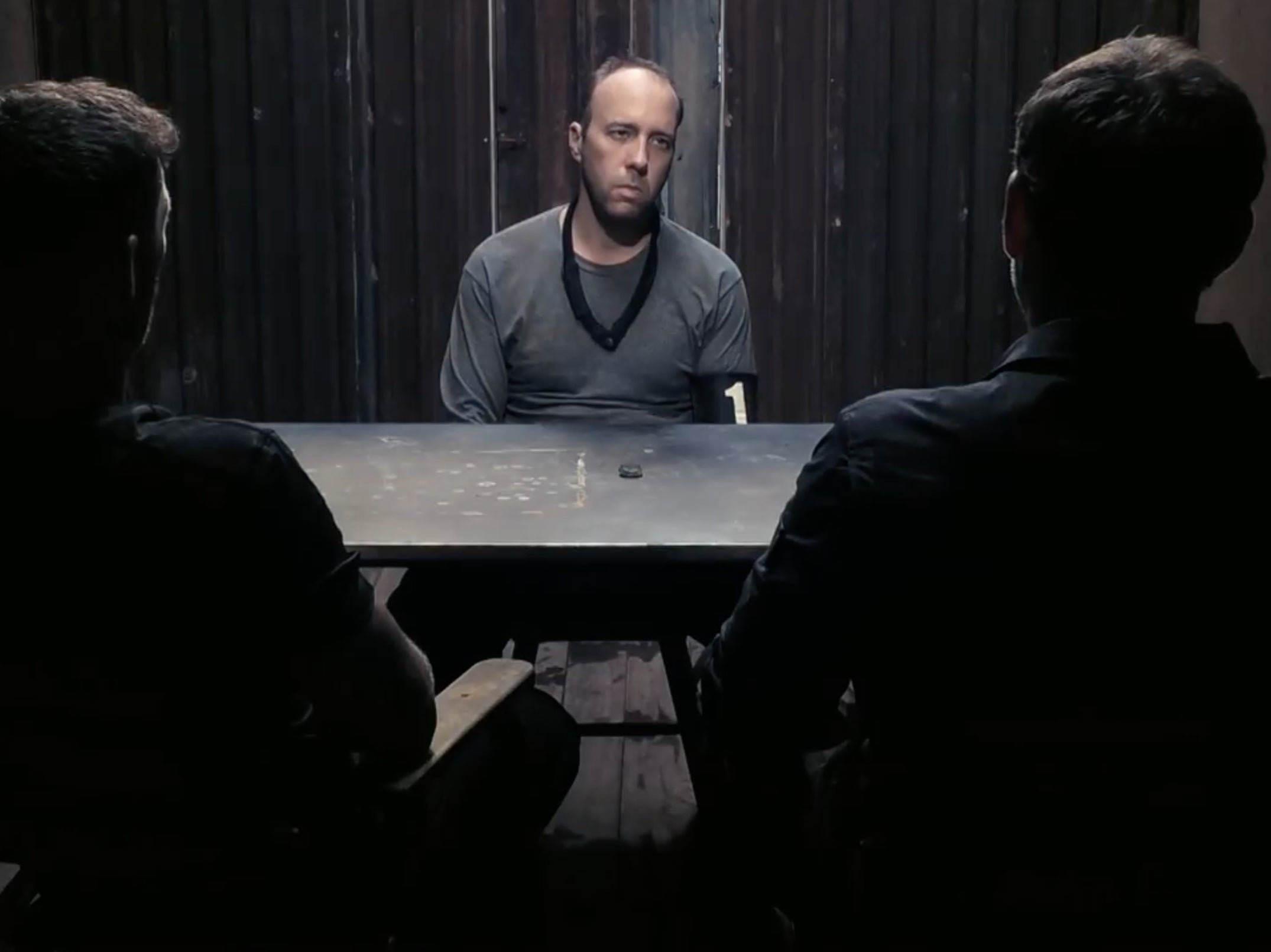 ‘He deserved it’: Hancock in the interrogation room