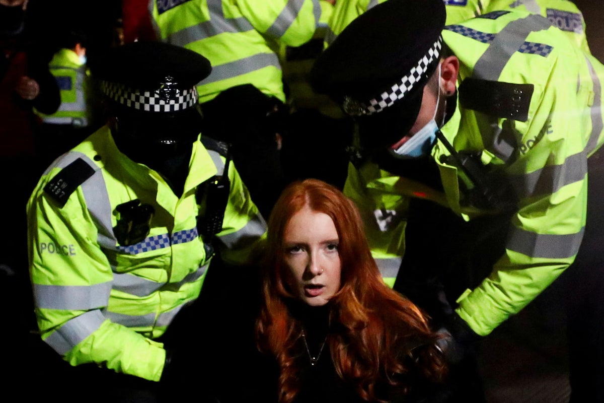 This is the snarling face of the police that women like me fear