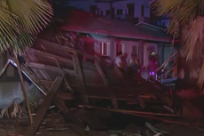 Arizona monsoon destroys planes and downs power lines – days after scorching heatwave