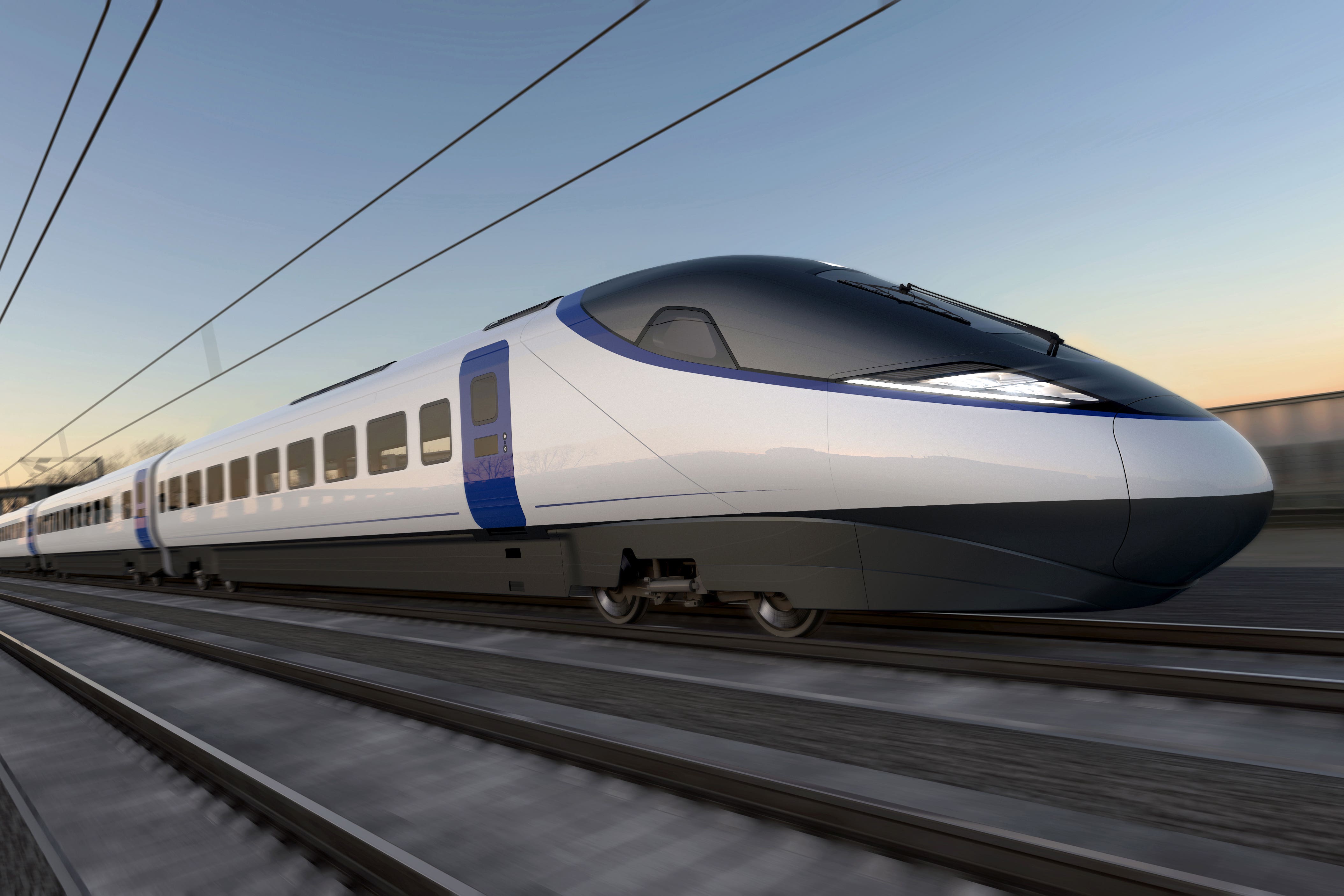 Downing Street has refused to guarantee the HS2 railway line will run to Manchester as planned amid reports Rishi Sunak and Jeremy Hunt are in talks about scrapping the project’s second stage (PA)