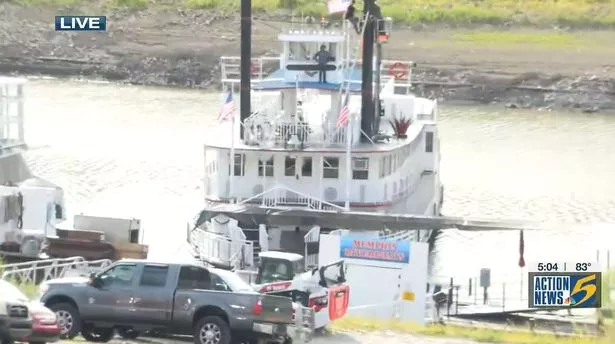 Memphis Riverboats claim they have video footage of Ms Taylor as the boat was pulling into the harbour