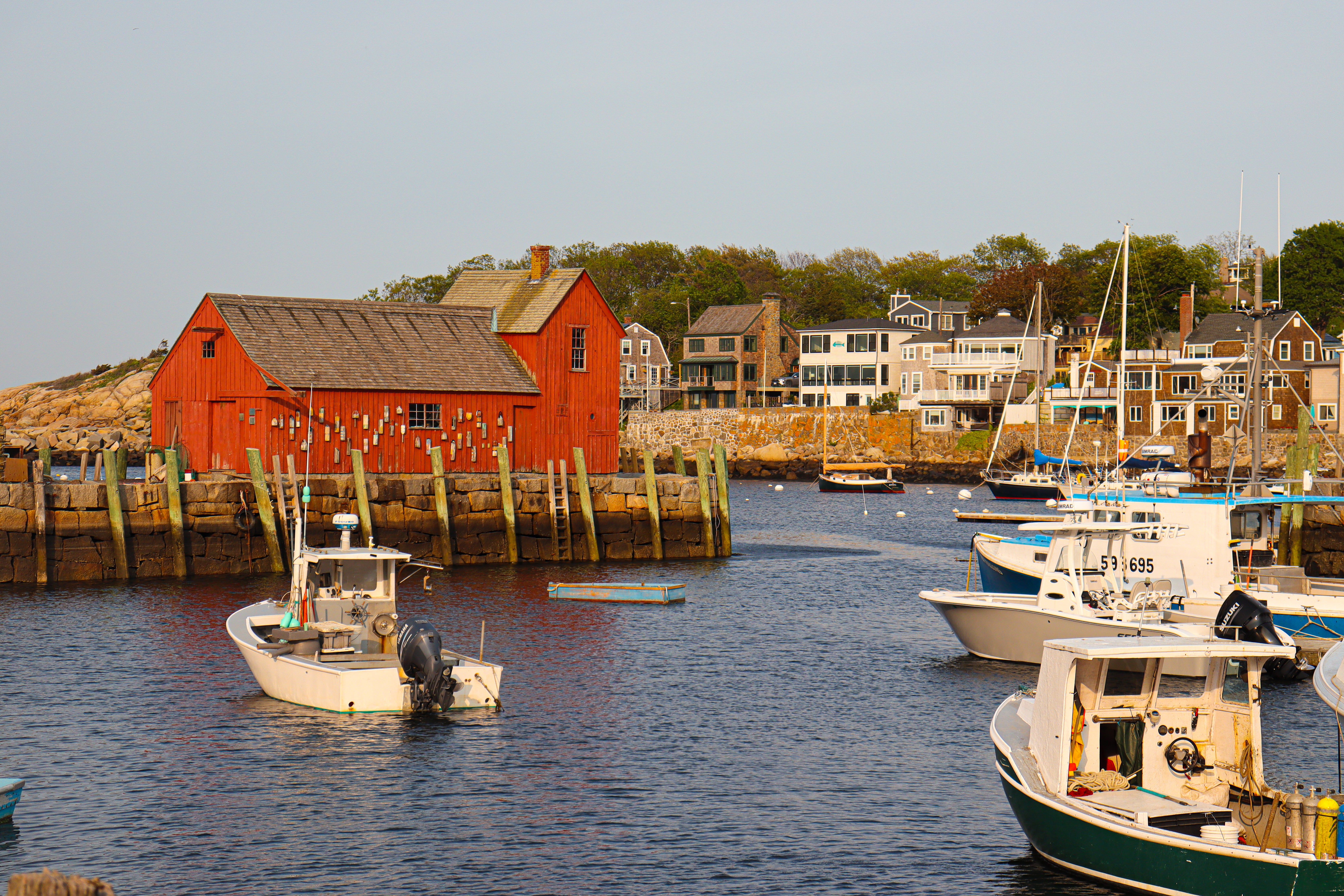 Rockport’s pretty harbour is an artist’s dream