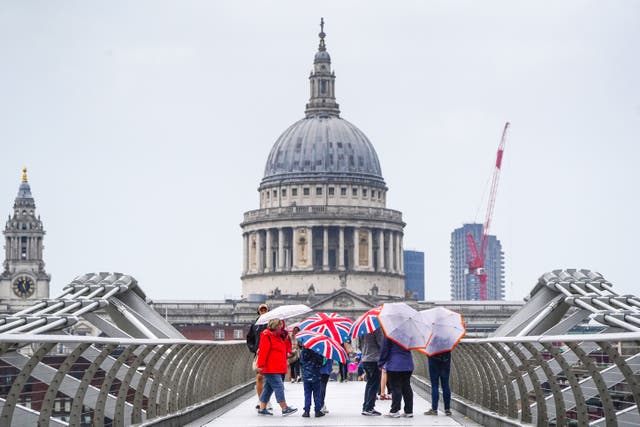 Business leaders will protest on London’s Millennium Bridge (Ian West/PA)
