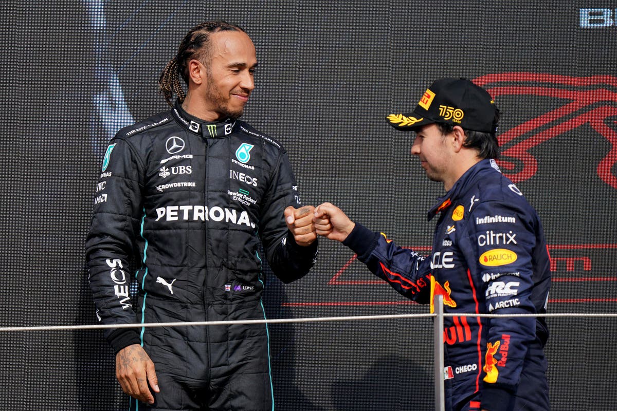 F1: Lewis Hamilton labels Helmut Marko’s comments about Sergio Perez ‘completely unacceptable’