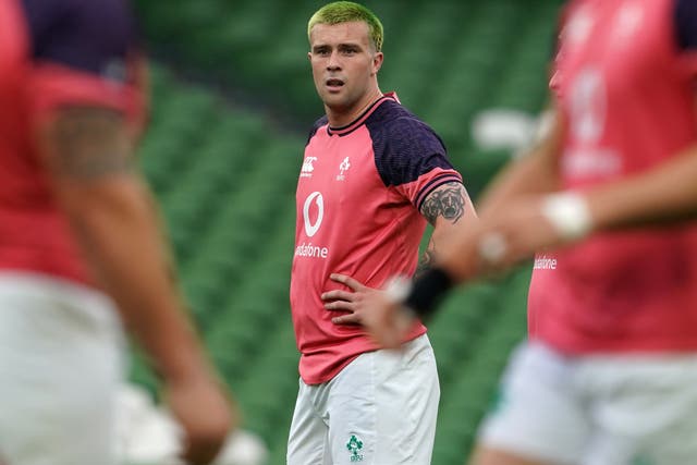 Mack Hansen has been virtually ever-present for Ireland since his Test debut during the 2022 Six Nations (Brian Lawless/PA)