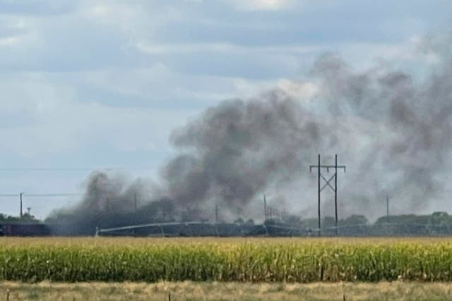 Railyard Explosion Nebraska
