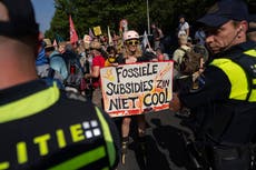Climate protesters around the world are calling for an end to fossils fuels as the Earth heats up