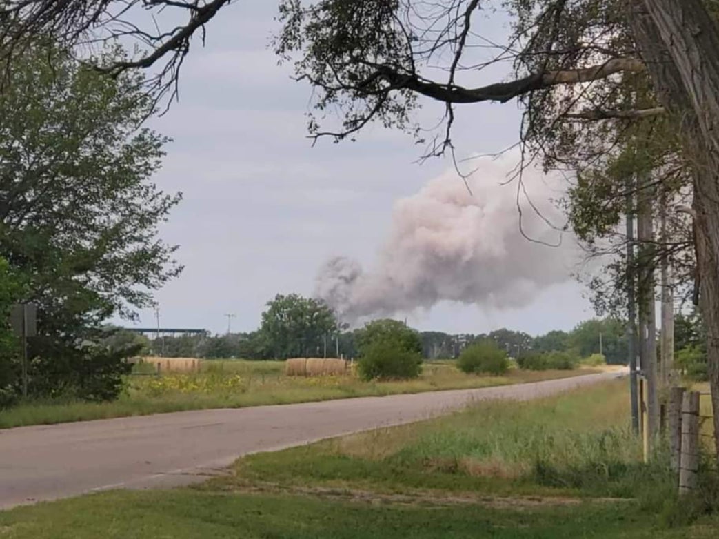 Emergency crew put out fire at Union Pacific railyard involving ‘heavy toxic smoke’ near North Platte, Nebraska