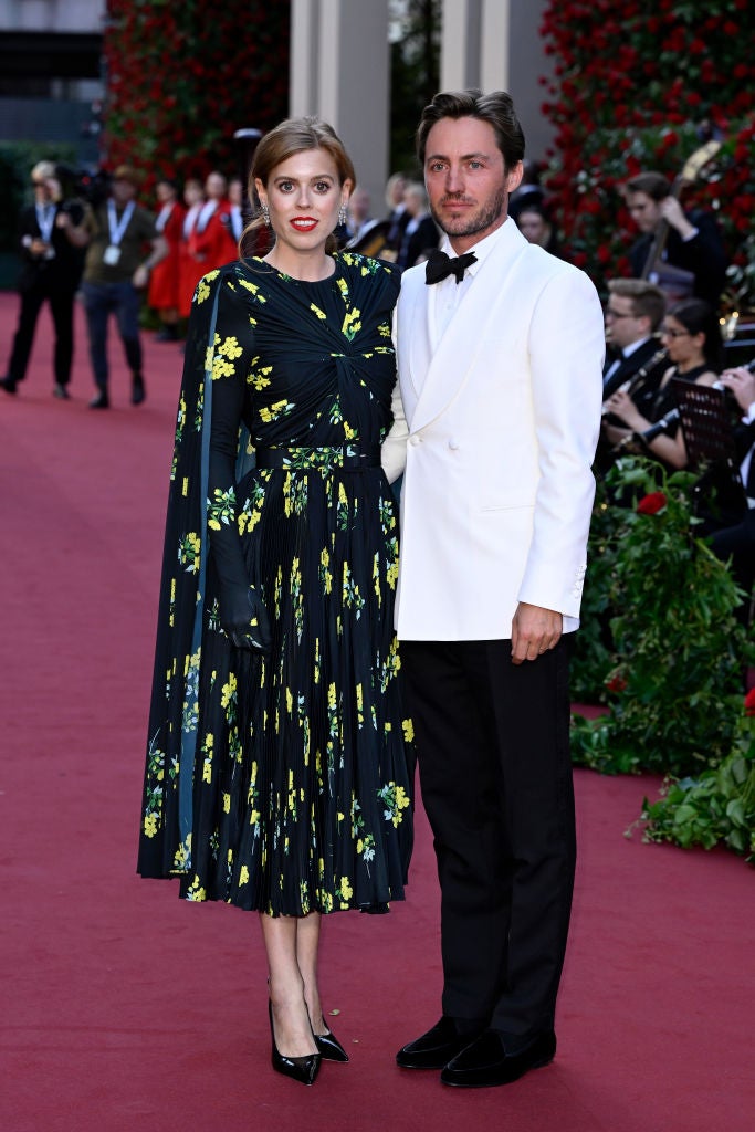 Princess Beatrice and husband Edoardo Mapelli Mozzi at Vogue World