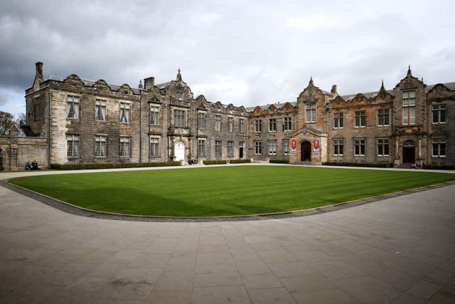 The University of St Andrews has been named the top university in the UK (Jane Barlow/PA)