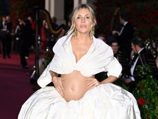 Sienna Miller’s red carpet baby bump was bold and breathtaking – but was it progressive?