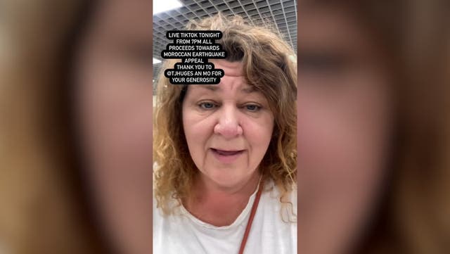 <p>EastEnders star Cheryl Fergison issues plea to help Moroccan husband in earthquake rescue. </p>