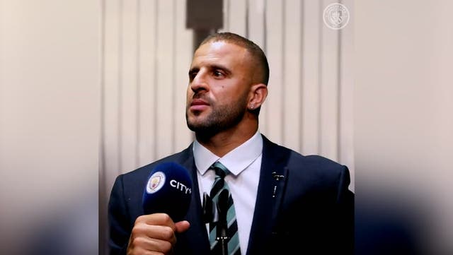 <p>Manchester City’s Kyle Walker channels his inner-Leonardo DiCaprio in funny video as contract extension announced</p>