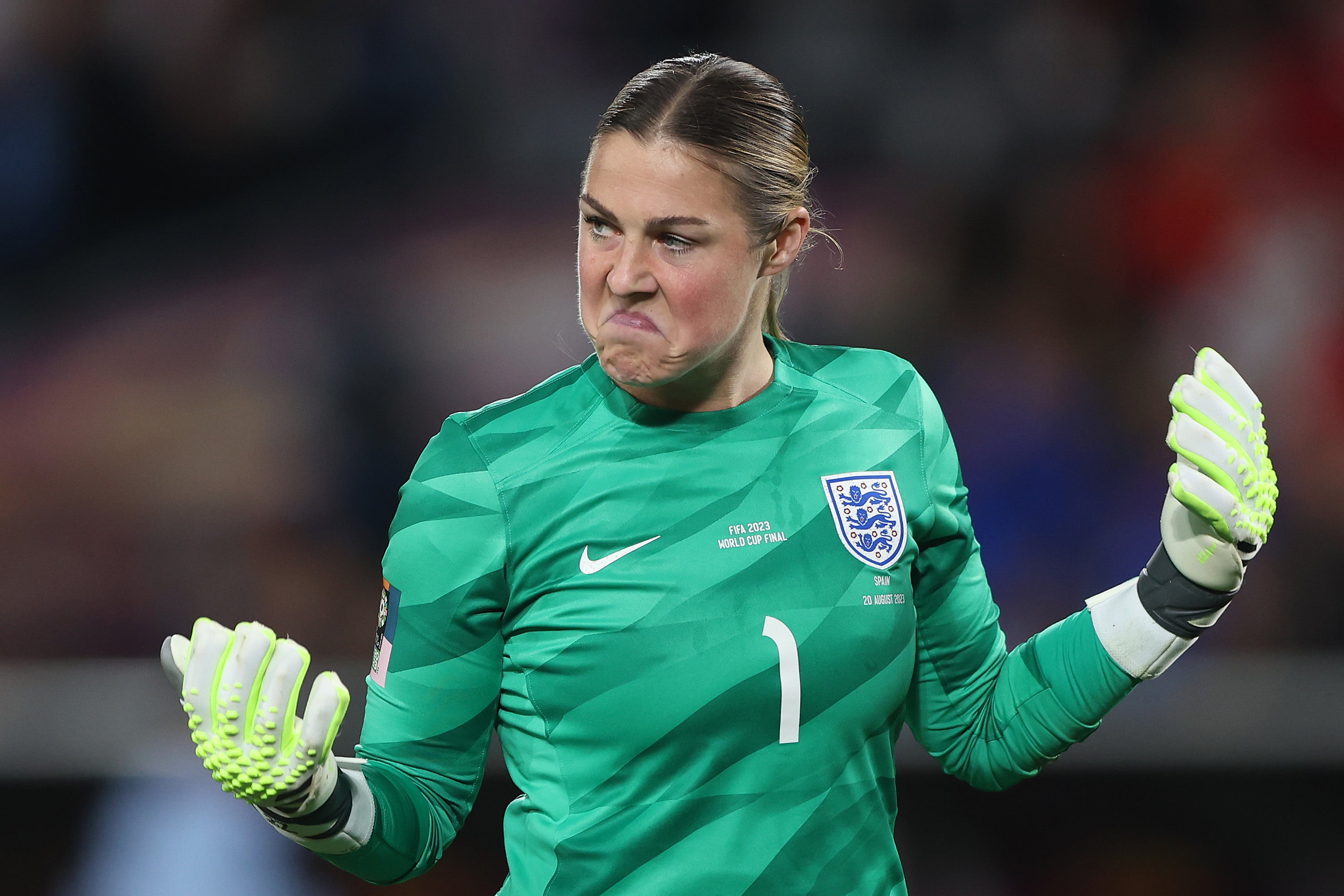 <p>Mary Earps’ goalkeeper shirt has sold out after Nike released a limited number </p>