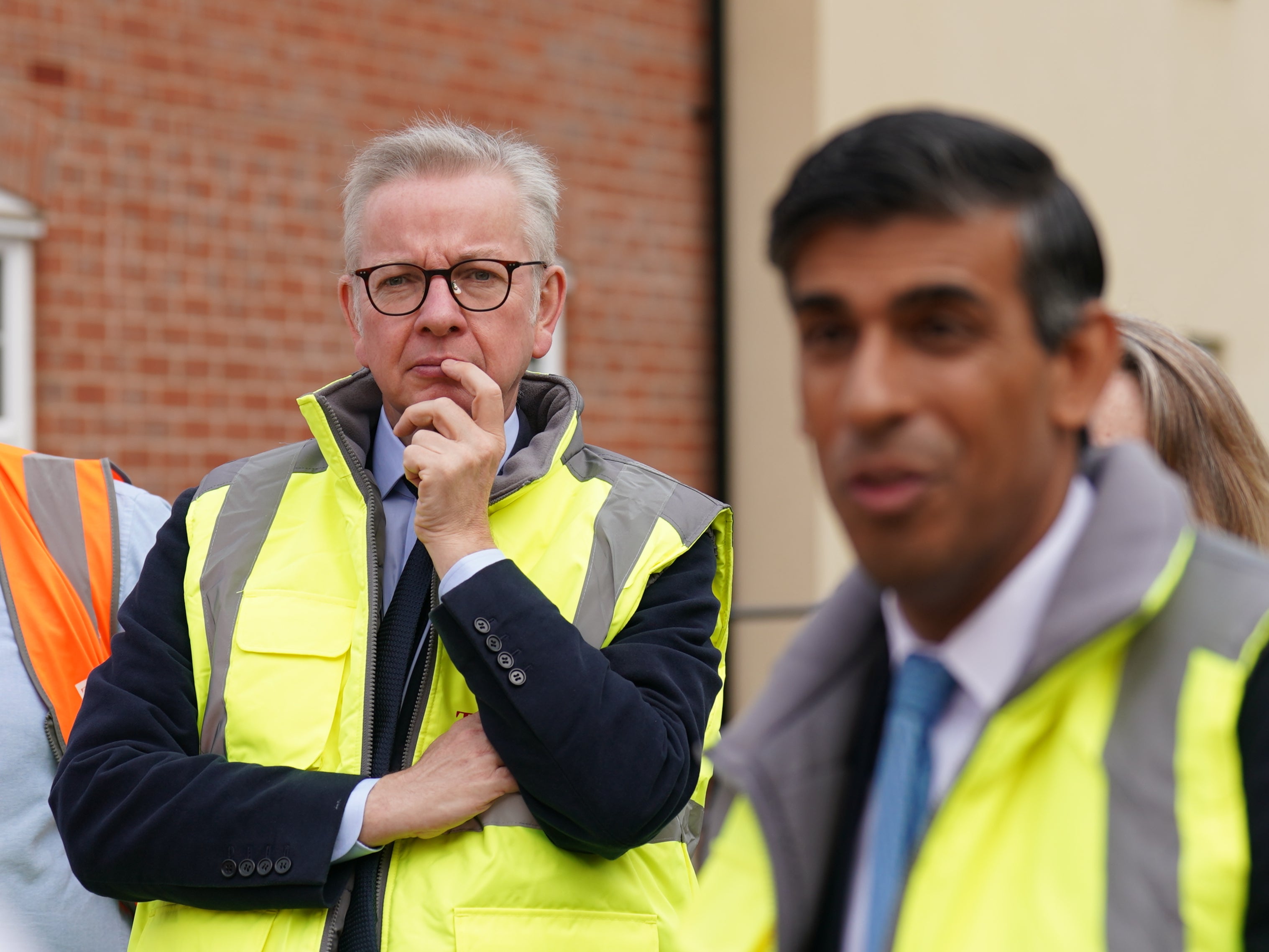 Mr Gove promised greater protections for tenants – while Rishi Sunak faces growing anger over fresh delays