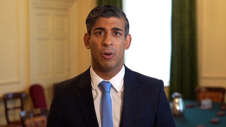 <p>Watch Rishi Sunak’s pledge to ban American XL bully dogs as he labels animal ‘a danger to communities’</p>