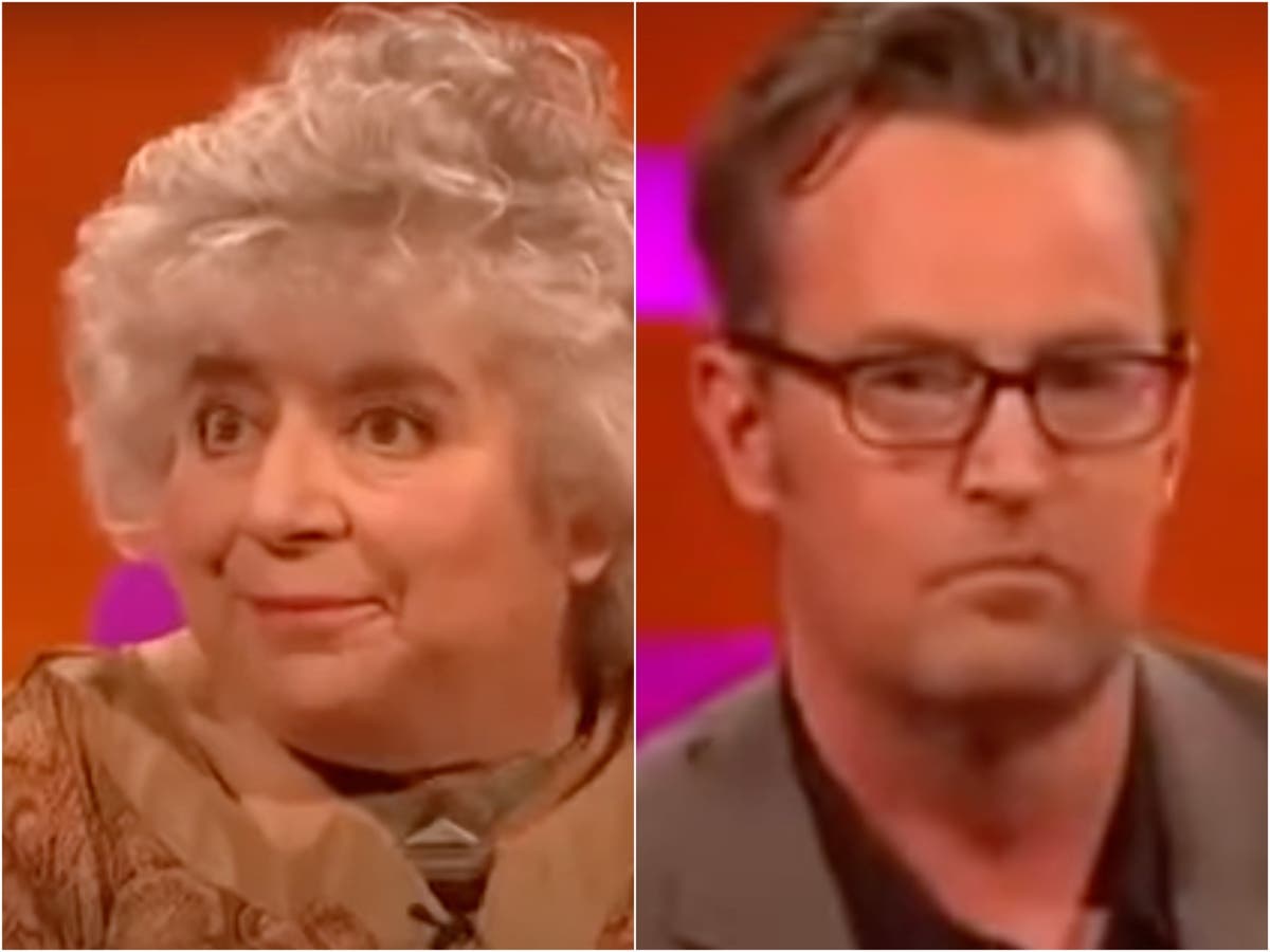 Miriam Margolyes shares Matthew Perry tribute weeks after expressing regret over Graham Norton show question