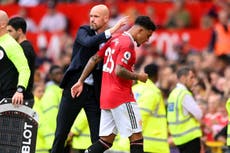 Erik ten Hag explains decision to exclude Jadon Sancho from Man Utd team