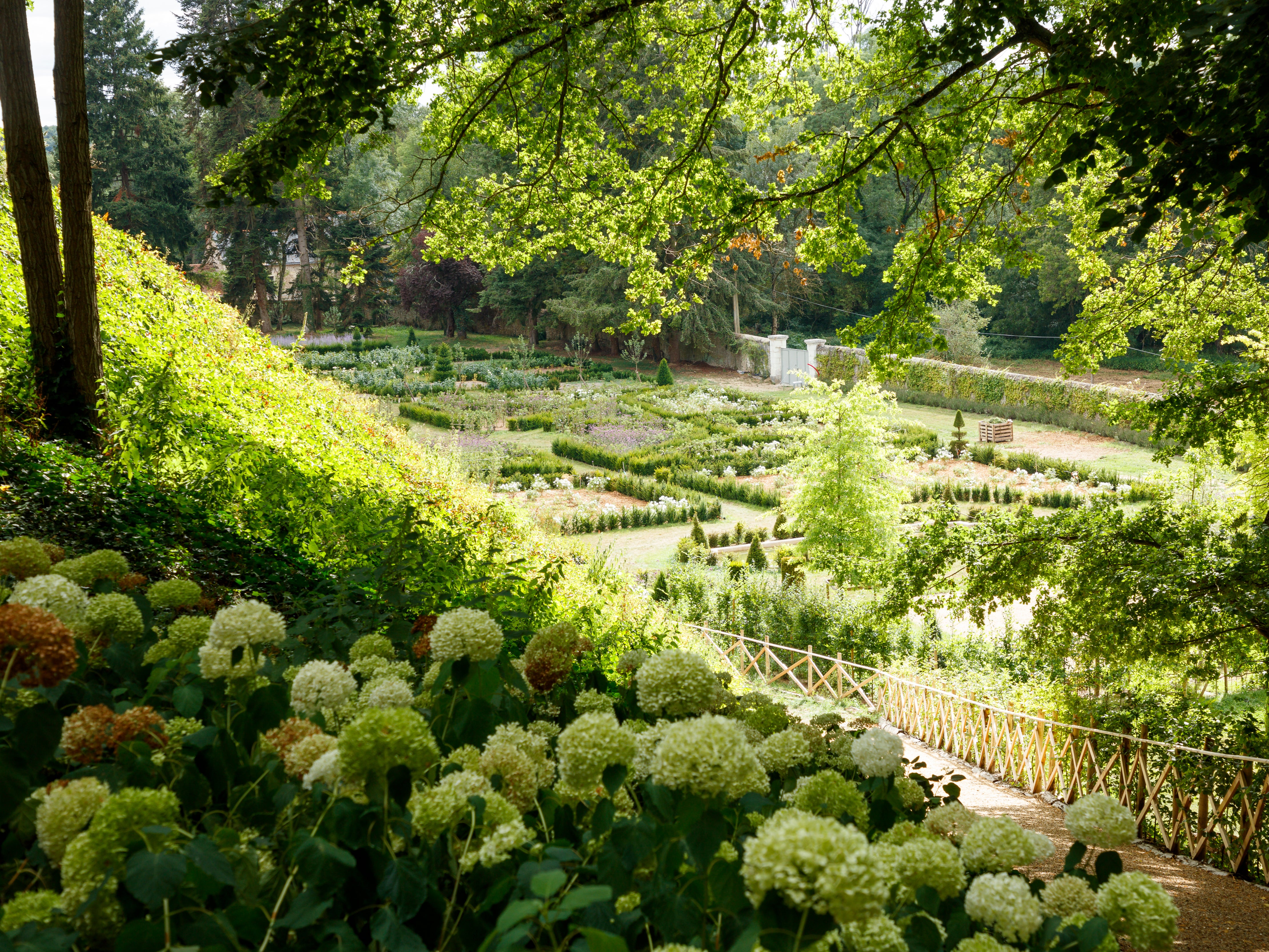 Like any self-respecting chateau, Louise de La Valliere has a well-kept garden