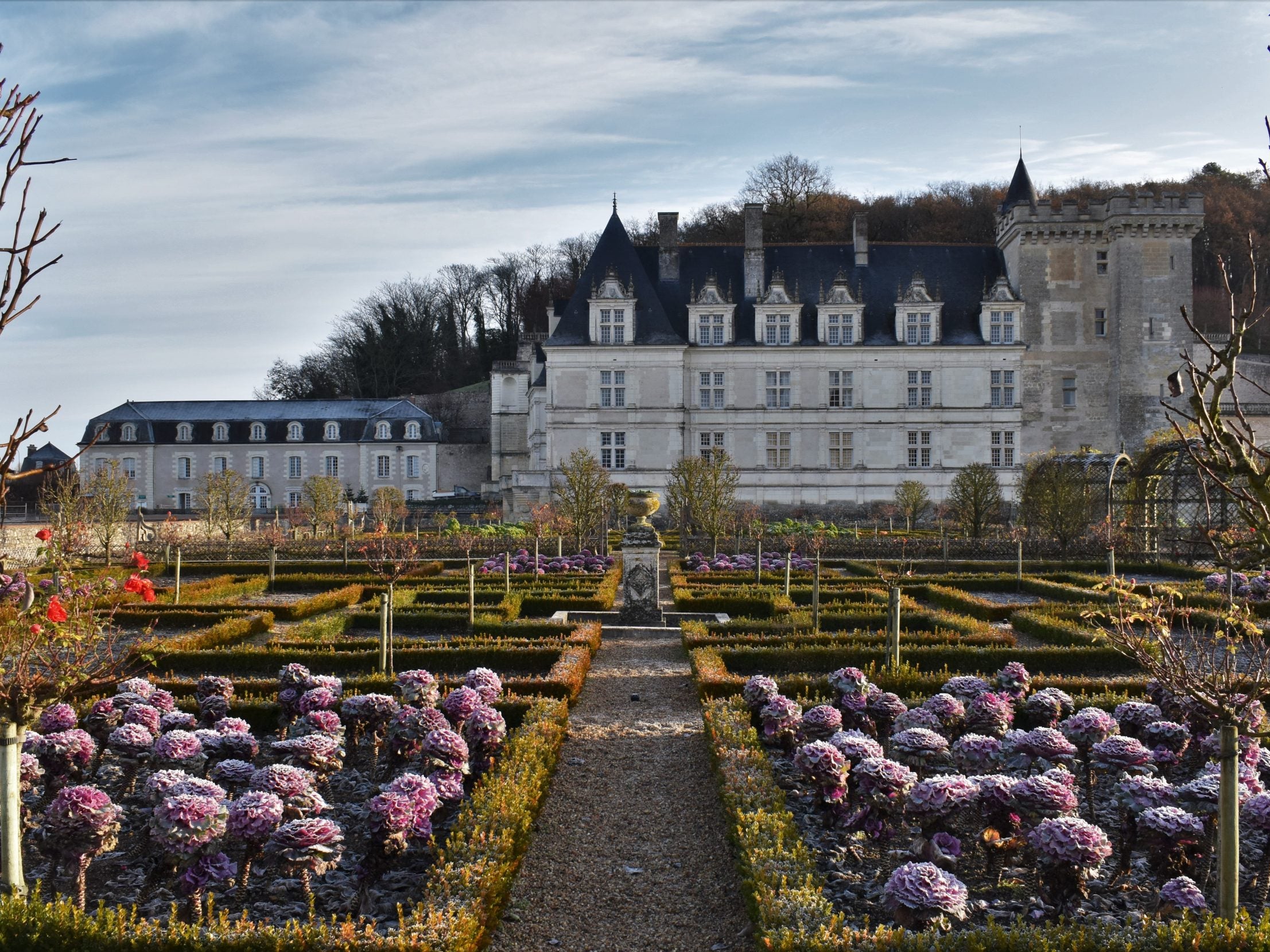 Villandry’s garden is considered one of the finest in France