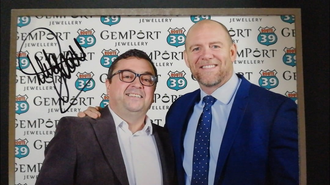 Mr Price, pictured with Mike Tindall, was said to have been outside his mother’s home when the attack happened