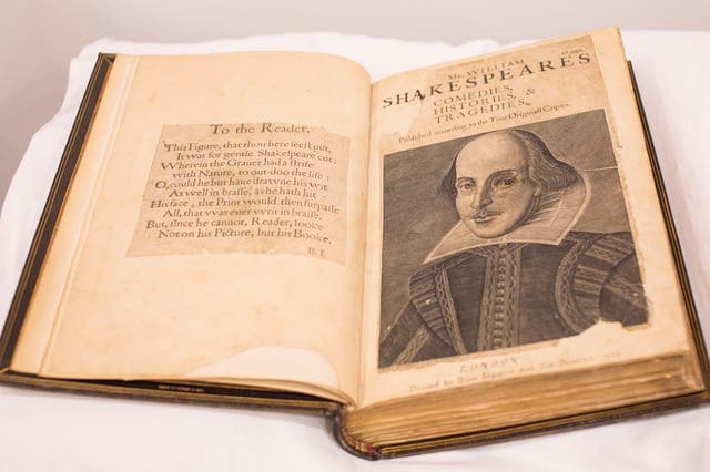 <p>A 400-year-old collection of William Shakespeare’s first collected works - including the first publication of Macbeth - is to go on display.</p>