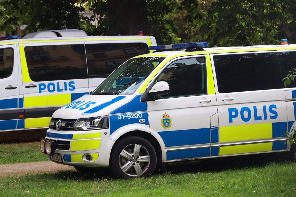 Swedish police are investigating the death