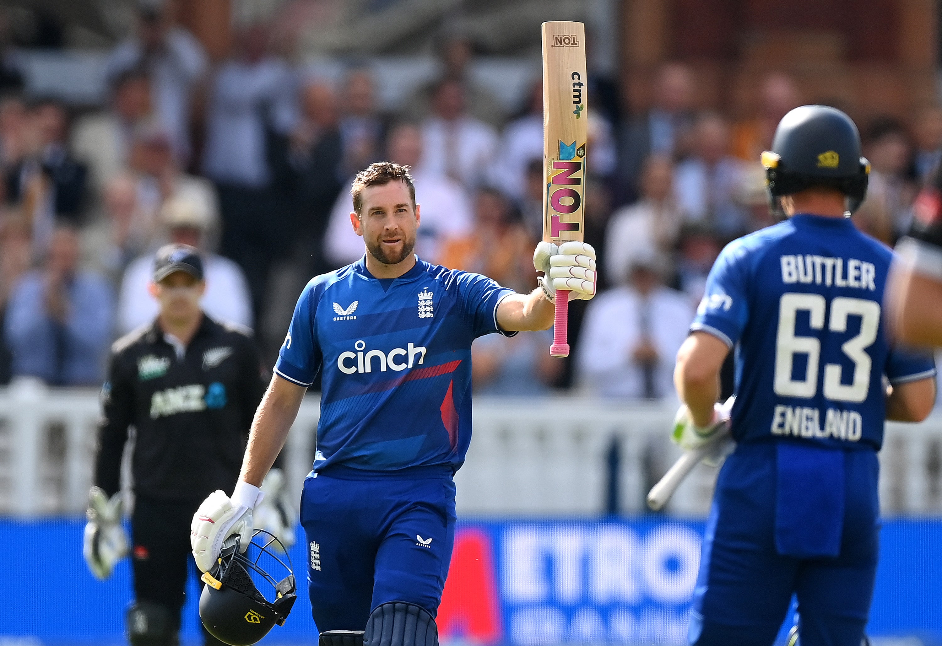 Dawid Malan scores a century at Lord’s