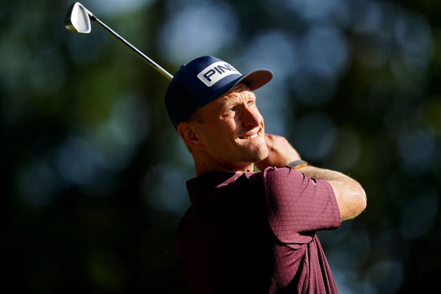 Adrian Meronk accepted being overlooked for a Ryder Cup wild card as he shared the lead in the BMW PGA Championship (Zac Goodwin/PA)