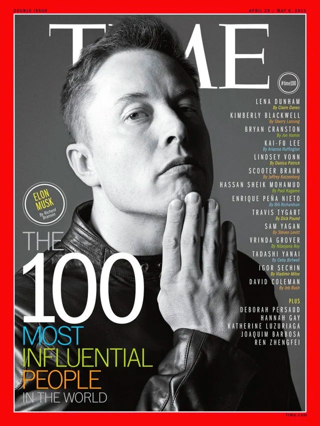 On the cover of Time magazine in 2013. Isaacson edited Time for five years between 1996 and 2001